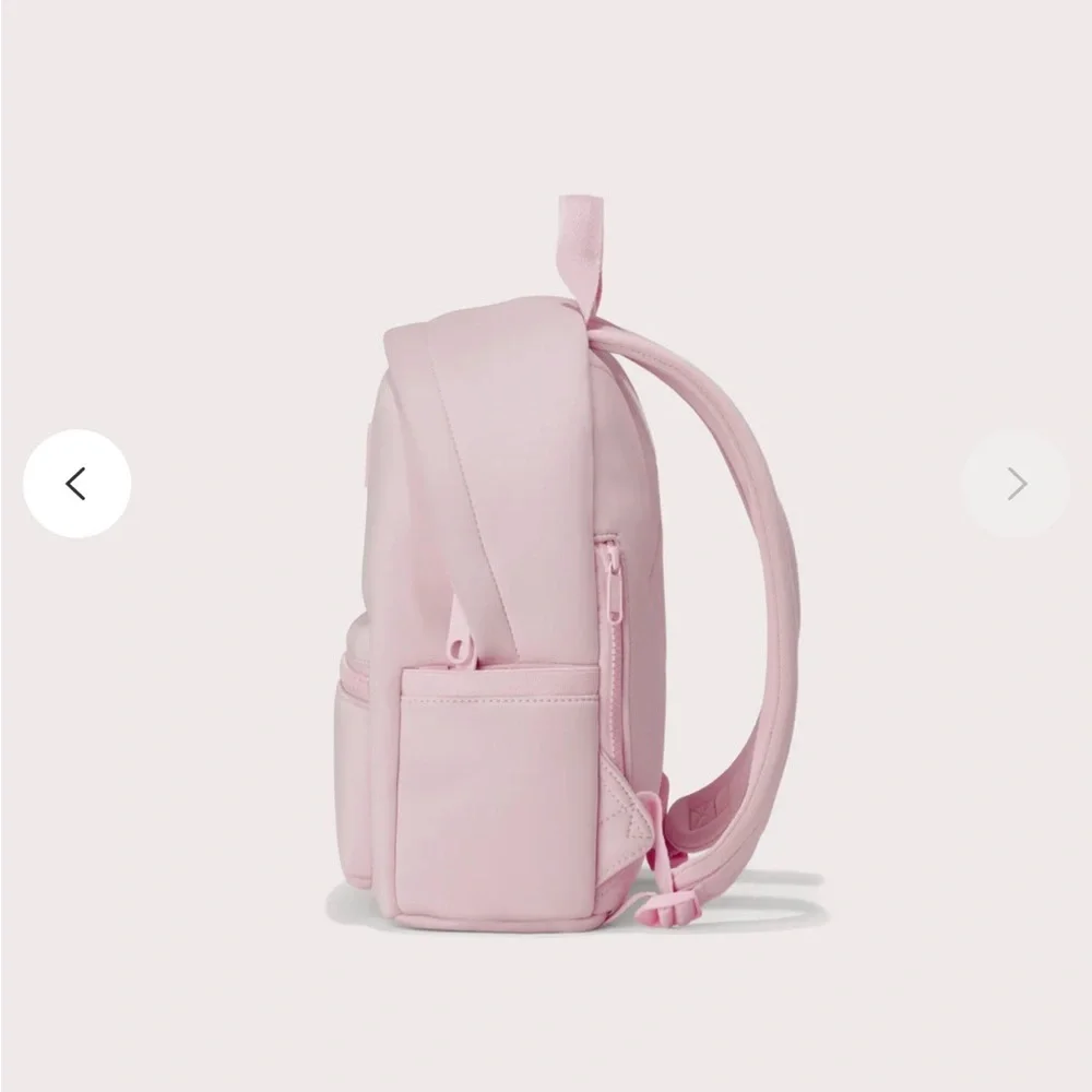 NWT Dagne Dover Small Dakota Neoprene Backpack – Limited Edition Wild Rose Pink - Picture 6 of 9